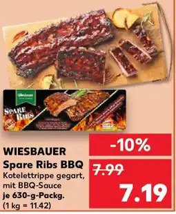 Kaufland WIESBAUER Spare Ribs BBQ Angebot