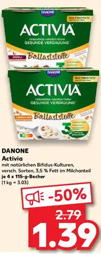 Kaufland DANONE Activia Angebot