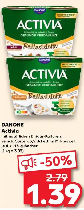 Kaufland DANONE Activia Angebot