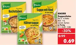 Kaufland KNORR Suppenliebe Angebot