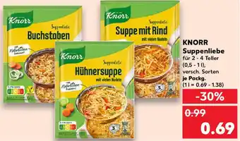 Kaufland KNORR Suppenliebe Angebot