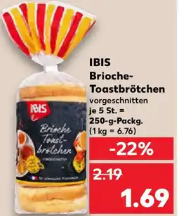 Kaufland IBIS Brioche- Toastbrötchen Angebot