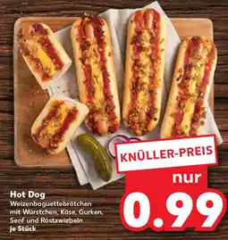 Kaufland Hot Dog Weizenbaguettebrötchen Angebot
