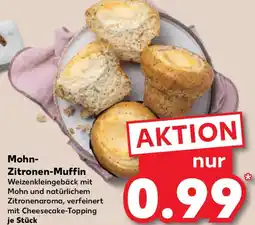 Kaufland Mohn- Zitronen-Muffin Angebot