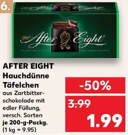 Kaufland AFTER EIGHT Hauchdünne Täfelchen Angebot