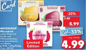 Kaufland WATERDROP Microdrink Angebot