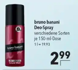 CITTI Markt bruno banani Deo-Spray Angebot