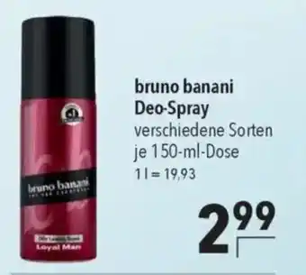 CITTI Markt bruno banani Deo-Spray Angebot