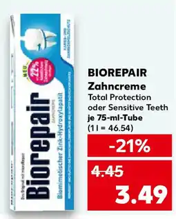 Kaufland BIOREPAIR Zahncreme Angebot