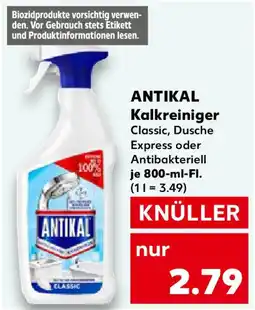 Kaufland ANTIKAL Kalkreiniger Angebot