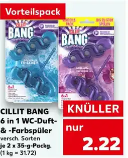 Kaufland CILLIT BANG 6 in 1 WC-Duft- & -Farbspüler Angebot