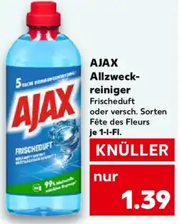Kaufland AJAX Allzweck- reiniger Angebot