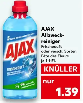Kaufland AJAX Allzweck- reiniger Angebot