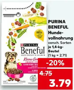 Kaufland PURINA BENEFUL Hunde- vollnahrung Angebot
