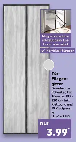 Kaufland MY PROJECT Tür- Fliegen- gitter Angebot