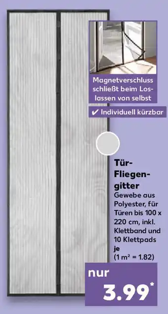 Kaufland MY PROJECT Tür- Fliegen- gitter Angebot