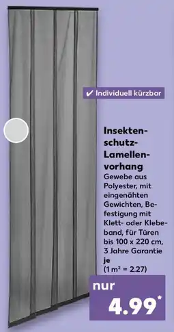 Kaufland MY PROJECT Insekten- schutz- Lamellen- vorhang Angebot