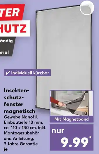 Kaufland MY PROJECT Insekten- schutz- fenster magnetisch Angebot