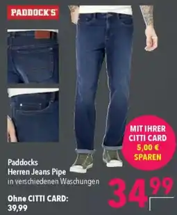 CITTI Markt PADDOCK'S Herren Jeans Pipe Angebot