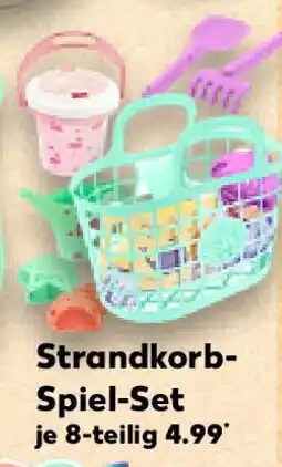 Kaufland Strandkorb- Spiel-Set Angebot