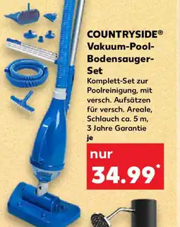 Kaufland COUNTRYSIDE Vakuum-Pool- Bodensauger- Set Angebot