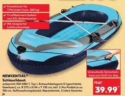 Kaufland NEWCENTIAL Schlauchboot Angebot