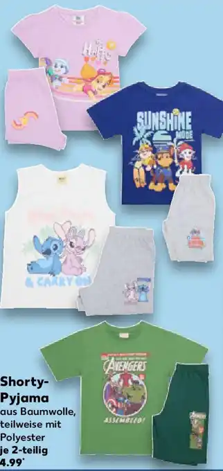 Kaufland Shorty- Pyjama Angebot