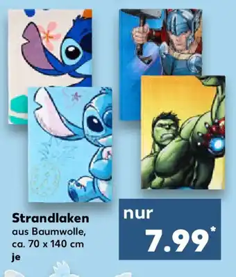 Kaufland Strandlaken Angebot