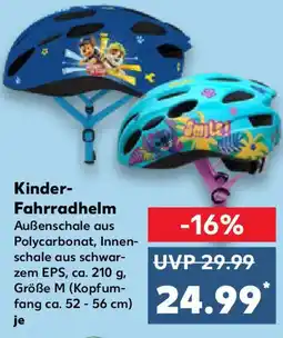 Kaufland Kinder- Fahrradhelm Angebot
