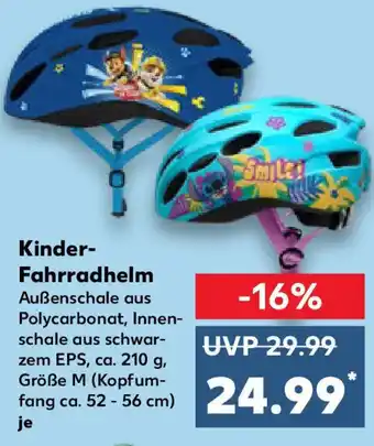 Kaufland Kinder- Fahrradhelm Angebot