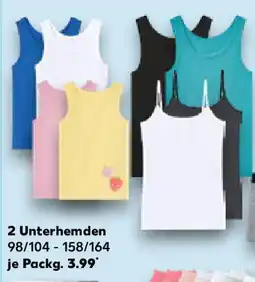 Kaufland 2 Unterhemden Angebot