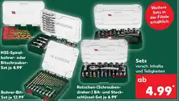 Kaufland Ratschen-(Schrauben- dreher-) Bit- und Steck- schlüssel-Set Angebot