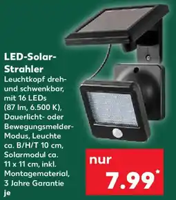 Kaufland LED-Solar- Strahler Angebot