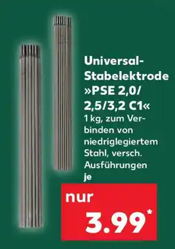 Kaufland Universal- Stabelektrode PSE 2,0/ 2,5/3,2 C1 Angebot