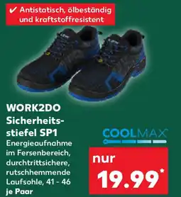 Kaufland Coolmax work2do sicherheits- stiefel sp1 Angebot