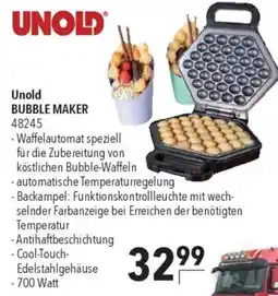 CITTI Markt UNOLD BUBBLE MAKER 48245 Angebot