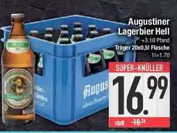 E-Center Augustiner Lagerbier Hell Angebot