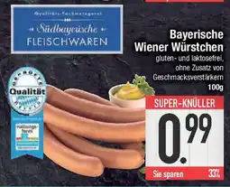 E-Center Bayerische Wiener Würstchen Angebot