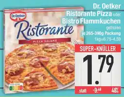E-Center Dr. Oetker Ristorante Pizza oder Bistro Flammkuchen Angebot