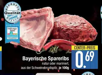 E-Center Bayerische Spareribs Angebot