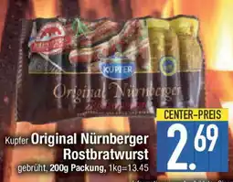 E-Center Kupfer Original Nürnberger Rostbratwurst Angebot