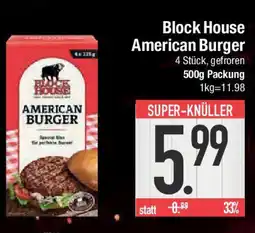 E-Center Block House American Burger Angebot