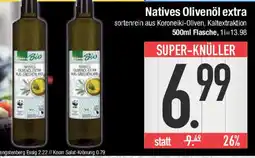 E-Center Natives Olivenöl extra Angebot
