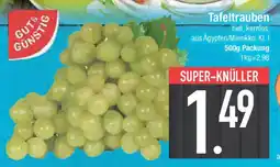E-Center GUT& GÜNSTIG Tafeltrauben Angebot