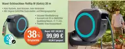 CITTI Markt Gardena Wand-Schlauchbox RollUp M (türkis) 20 m Angebot