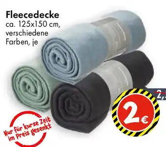 TEDi Fleecedecke Angebot
