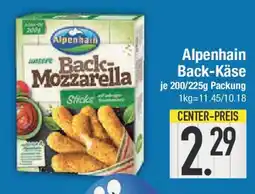 E-Center Alpenhain Back-Käse Angebot