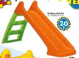TEDi Outdoor Rutsche Angebot