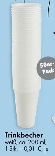 TEDi Trinkbecher Angebot