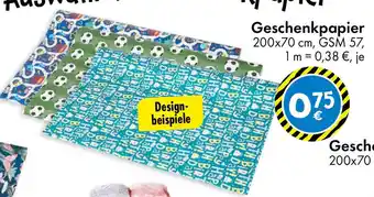 TEDi Geschenkpapier Angebot